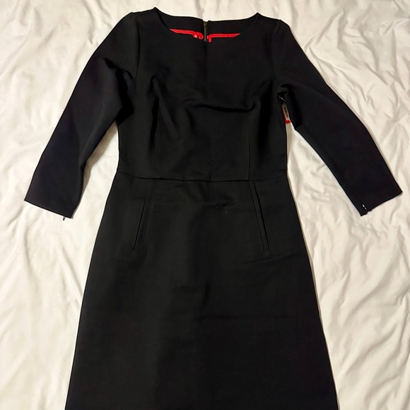 Perfect A-line Shift Stretch Ponte Dress (S) - Picture 9 of 9